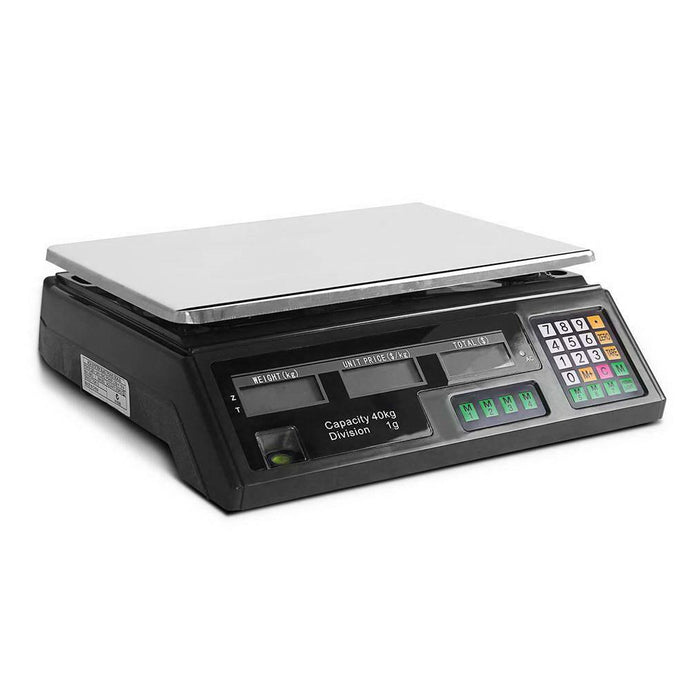 40KG Digital Kitchen Scale Electronic Scales Shop Market Commercial-Scales-Just Juicers Commercial Kitchen Scales 