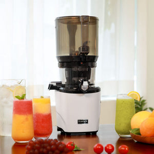 compact cold press juicer + kuvings auto10 cold press juice machine + press juicer