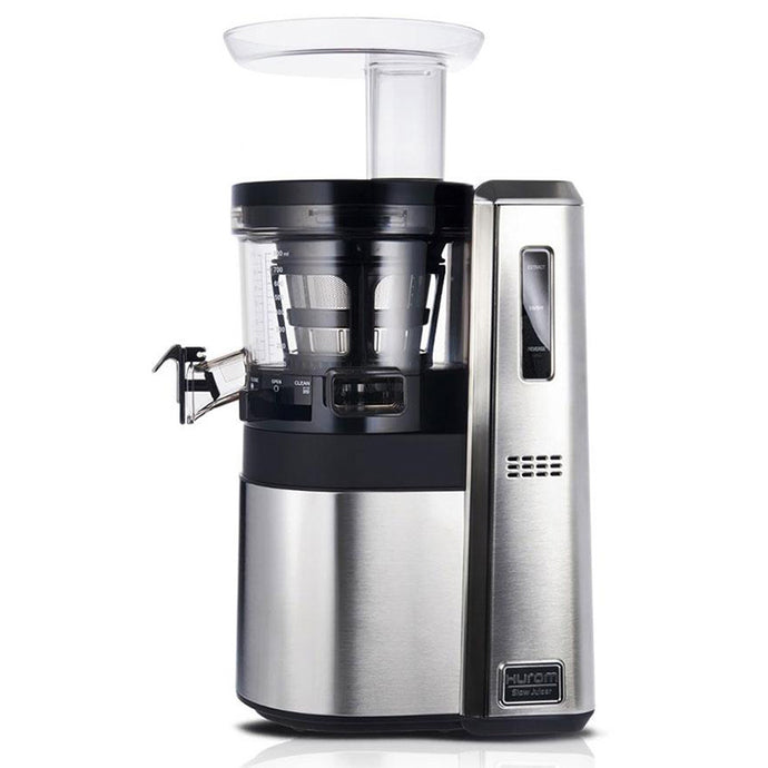 Hurom H22 Commercial Cold Press Juicer Stainless Steel With 1 Top Section-Juicer-Just Juicers