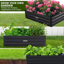 Load image into Gallery viewer, corrugated garden beds for sale + portable raised garden beds + portable planter box - cheap raised garden beds