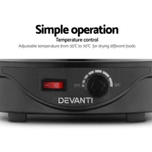 Load image into Gallery viewer, devanti 6 tray food dehydrator review + devanti 9 tray food dehydrator + devanti 9 tray food dehydrator review + devanti dehydrator