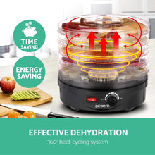 Load image into Gallery viewer, devanti commercial food dehydrator + devanti dehydrator review + devanti 10 tray food dehydrator review + devanti dehydrator