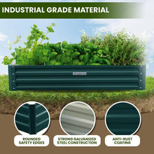 Load image into Gallery viewer, greenlife raised garden bed + planters raised gardens + galvanised steel garden bed