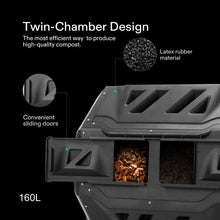 Load image into Gallery viewer, how-to-start-a-compost-bin_aldi-compost-bin_compost-bin-kmart