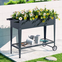 Load image into Gallery viewer, raised planter box + garden pods + veggie bed