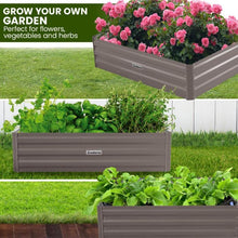 Load image into Gallery viewer, steel raised garden bed + buy raised garden beds + garden bes