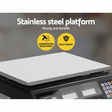 Load image into Gallery viewer, 40KG Digital Kitchen Scale Electronic Scales Shop Market Commercial-Scales-Just Juicers