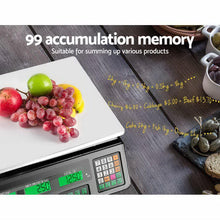 Load image into Gallery viewer, 40KG Digital Kitchen Scale Electronic Scales Shop Market Commercial-Scales-Just Juicers