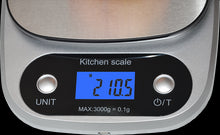 Load image into Gallery viewer, kitchen scale and kitchen weighing scale