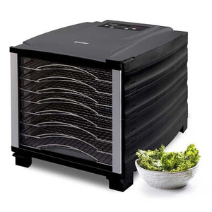 BioChef Arizona 8 Tray Food Dehydrator - Black/White-Dehydrator-Just Juicers