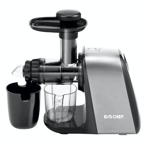 BioChef Axis Horizontal Compact Slow Juicer (Red,Silver)-Juicer-Just Juicers