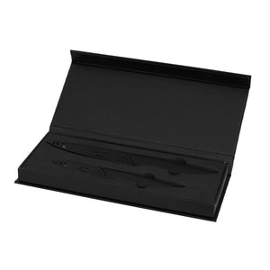 BioChef Ceramic Knife Twin Gift Set (Black)-Knife-Just Juicers