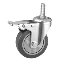 Load image into Gallery viewer, Castor Brake Wheels Soga Heavy Duty Polyurethane Swivel 4&quot; x 2-Bench-Just Juicers