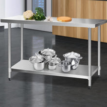 Load image into Gallery viewer, workbench stainless steel and stainless steel work bench