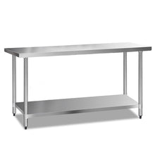 Load image into Gallery viewer, Cefito 1829 x 610mm Commercial Stainless Steel Kitchen Bench-Bench-Just Juicers