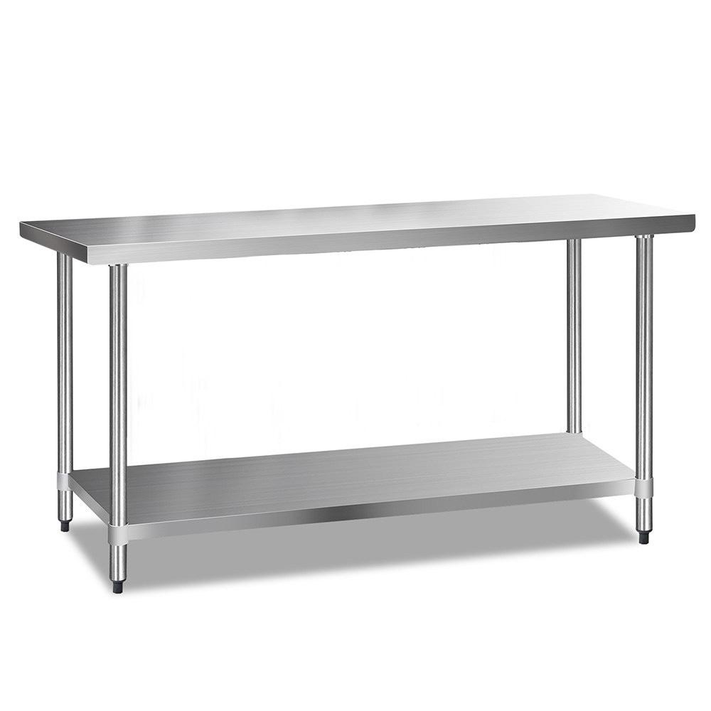 Cefito 1829 x 610mm Commercial Stainless Steel Kitchen Bench-Bench-Just Juicers