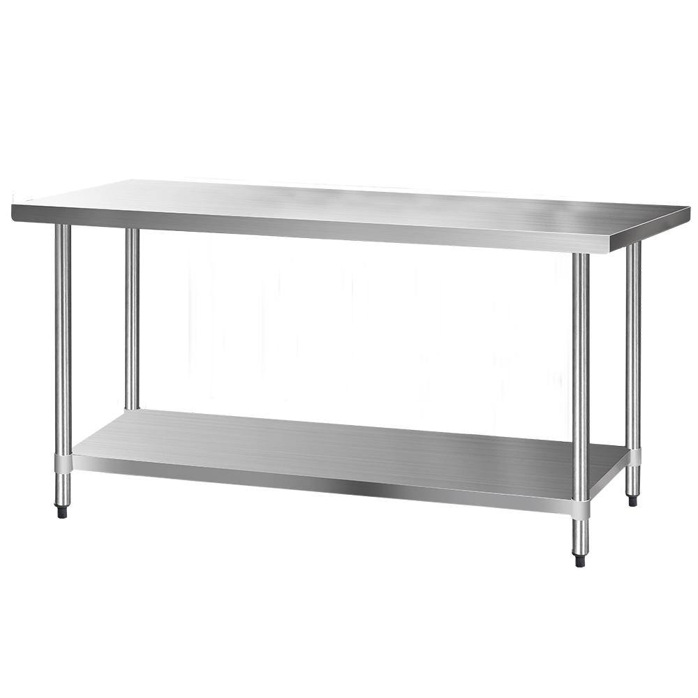 industrial kitchen bench and steel benches