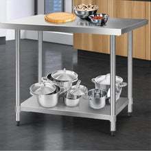 Load image into Gallery viewer, stainless bench top and stainless steel tables