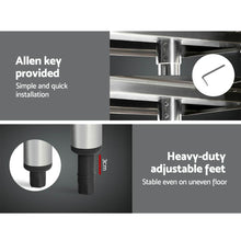 Load image into Gallery viewer, stainless benches and stainless steel kitchen bench