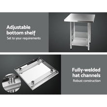 Load image into Gallery viewer, workbench stainless steel and stainless steel workbench