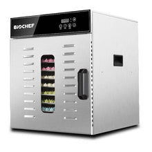 Load image into Gallery viewer, Commercial Food Dehydrator BioChef 10 Tray Digital - Stainless Steel-Dehydrator-Just Juicers