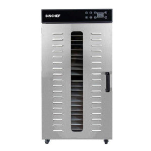 Commercial Food Dehydrator BioChef 20 Tray Digital - Stainless Steel-Dehydrator-Just Juicers