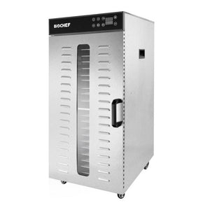 Commercial Food Dehydrator BioChef 20 Tray Digital - Stainless Steel-Dehydrator-Just Juicers