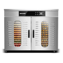 Load image into Gallery viewer, Commercial Food Dehydrator BioChef 32 Tray - Stainless Steel-Dehydrator-Just Juicers