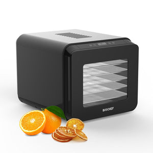 Dehydrator BioChef Tanami With 6 Stainless Steel Trays - Black-Dehydrator-Just Juicers