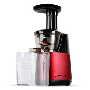 Devanti Cold Press Vertical Juicer - Red OBSOLETE-Juicer-Just Juicers