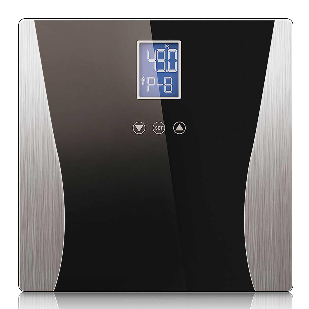 Digital Body Fat Scale Soga LCD - Black-Scales-Just Juicers