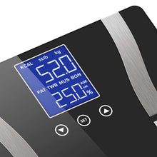 Load image into Gallery viewer, Digital Body Fat Scale Soga LCD Electronic - Black-Scales-Just Juicers