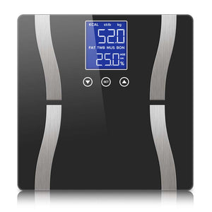 Digital Body Fat Scale Soga LCD Electronic - Black-Scales-Just Juicers