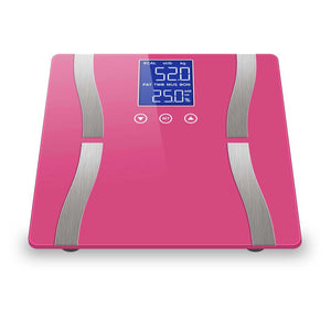 Digital Body Fat Scale Soga LCD Electronic - Pink-Scales-Just Juicers