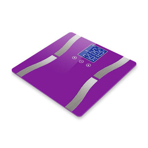 Digital Body Fat Scale Soga LCD - Purple-Scales-Just Juicers