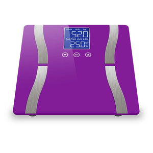Digital Body Fat Scale Soga LCD - Purple-Scales-Just Juicers