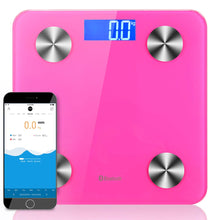 Load image into Gallery viewer, Digital Body Fat Scale Soga Wireless Bluetooth Health Analyser - Pink-Scales-Just Juicers