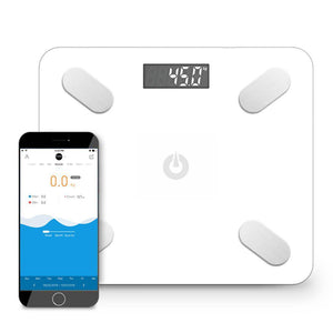 Digital Body Fat Scale Soga Wireless Bluetooth Health Analyser - White-Scales-Just Juicers