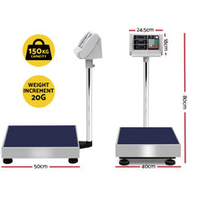 Load image into Gallery viewer, Digital Platform Scale i.Precision 150kg Commercial - Stainless Steel-Scales-Just Juicers