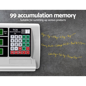 Digital Platform Scale i.Precision 150kg Commercial - Stainless Steel-Scales-Just Juicers