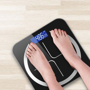 Electronic Scales Soga 180kg Digital Glass LCD - Black-Scales-Just Juicers