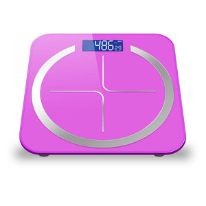 Electronic Scales Soga 180kg Digital Glass LCD - Pink-Scales-Just Juicers