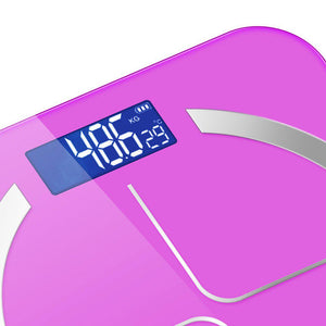 Electronic Scales Soga 180kg Digital Glass LCD - Pink-Scales-Just Juicers