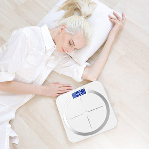 Electronic Scales Soga 180kg Glass LCD - White-Scales-Just Juicers