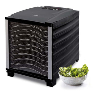 Food Dehydrator BioChef Arizona 10 Tray - Black/White-Dehydrator-Just Juicers