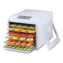 Load image into Gallery viewer, dehydrator tray and tray of food - biochef dehydrator and bio chef arizona 6 tray food dehydrator - good guys food dehydrator + the good guys dehydrator
