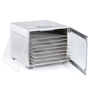 Food Dehydrator BioChef Kalahari 10 Tray - Stainless Steel-Dehydrator-Just Juicers