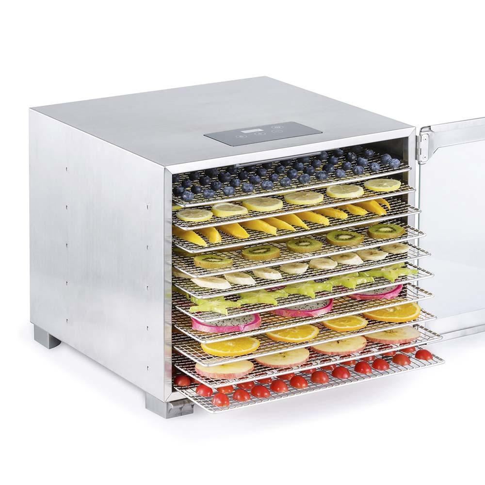 Food Dehydrator BioChef Kalahari 10 Tray - Stainless Steel-Dehydrator-Just Juicers