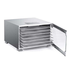 Food Dehydrator BioChef Kalahari 8 Tray - Stainless Steel-Dehydrator-Just Juicers