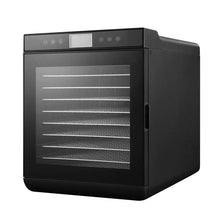 Load image into Gallery viewer, Food Dehydrator Devanti 10 Tray Stainless Steel - Black-Dehydrator-Just Juicers